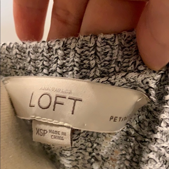 Loft grey sweater xsp - Picture 3 of 3